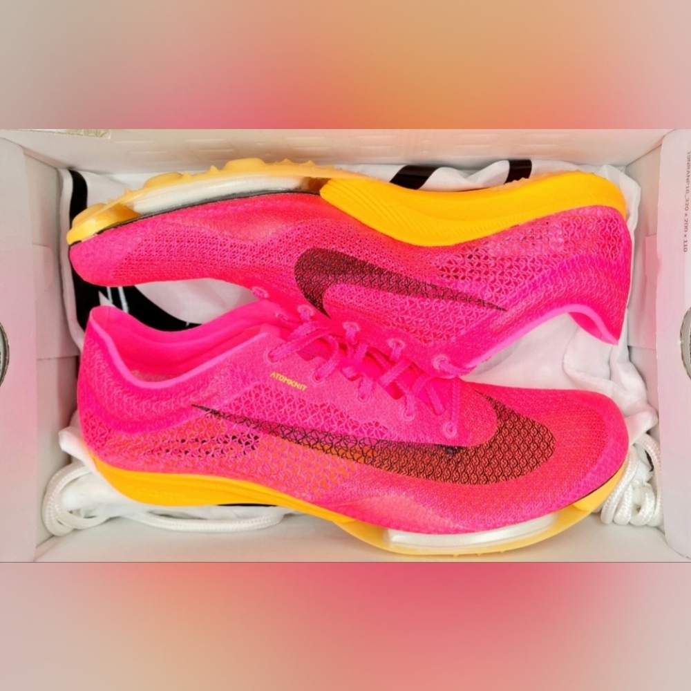 Nike Air Zoom Victory Track & Field Spikes Orange/Pink Sz 10 Men